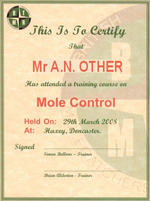 Mole Catching